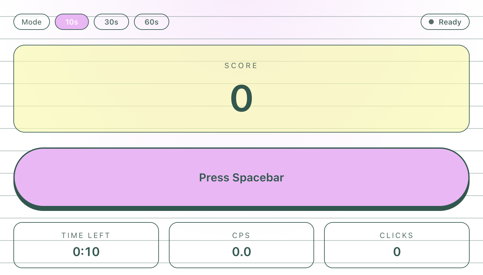 Cover for Spacebar Clicker | Ano Games