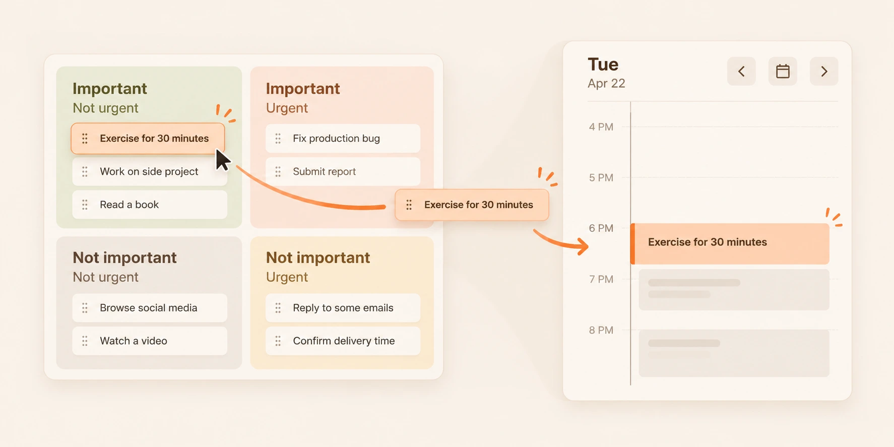 Eisenhower Matrix + Time Blocking: How to Use Both